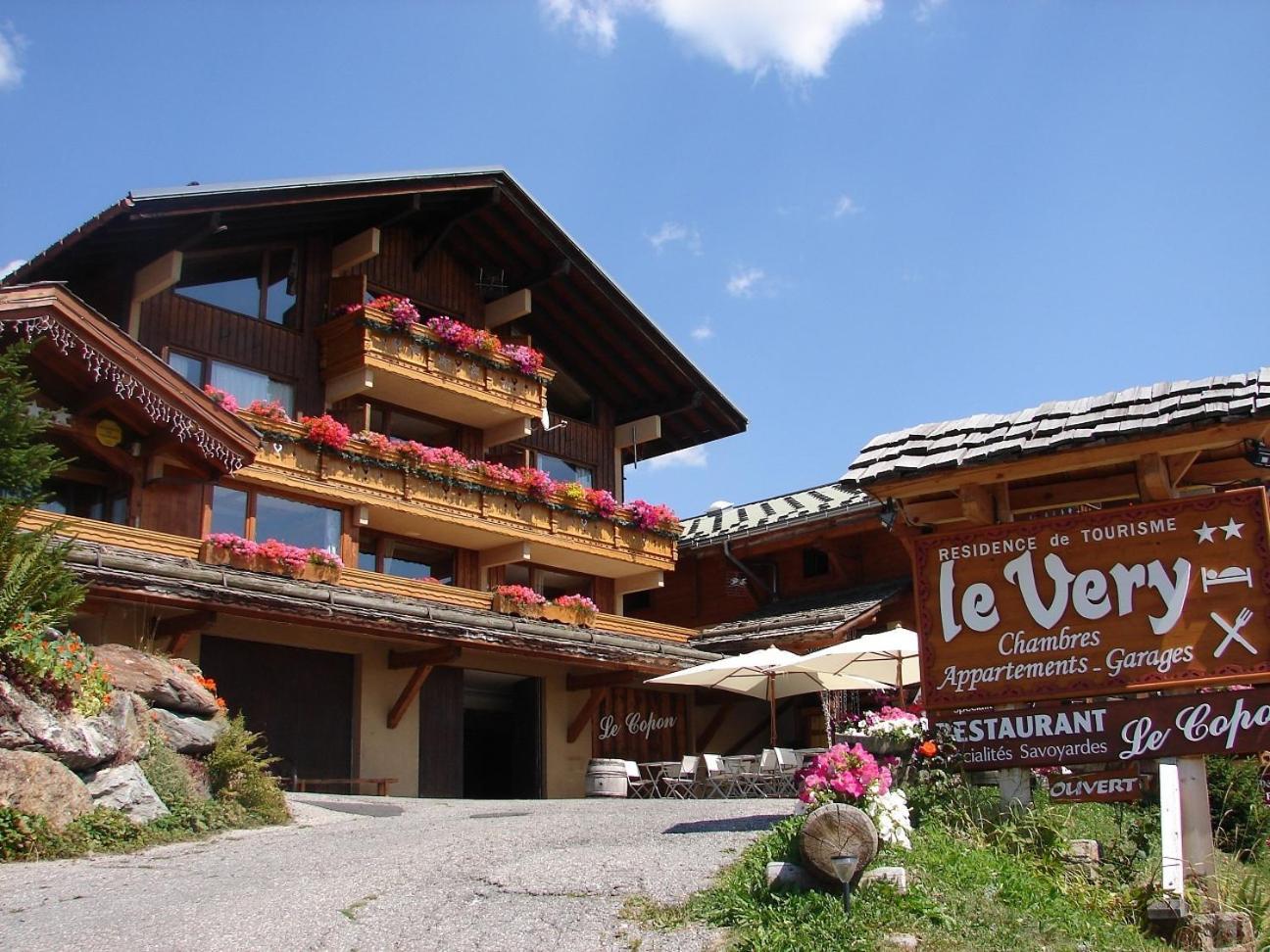 Hotel Le Very Les Saisies Exterior foto